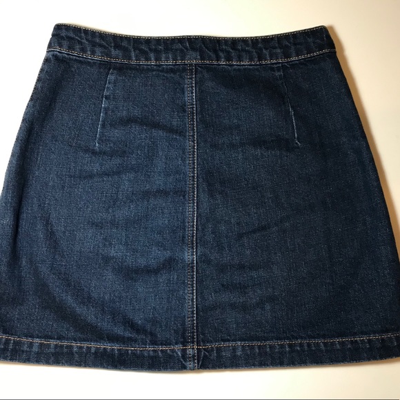 *SOLD* Top Shop moto jean skirt - Picture 3 of 3